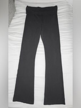 Women's gray Fold-Over Waist Yoga Pants from Victoria’s Secret